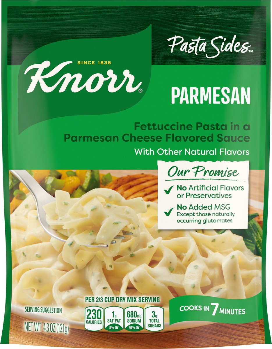 slide 4 of 5, Knorr Pasta Sides Parmesan, 4.3 oz, 4.3 oz