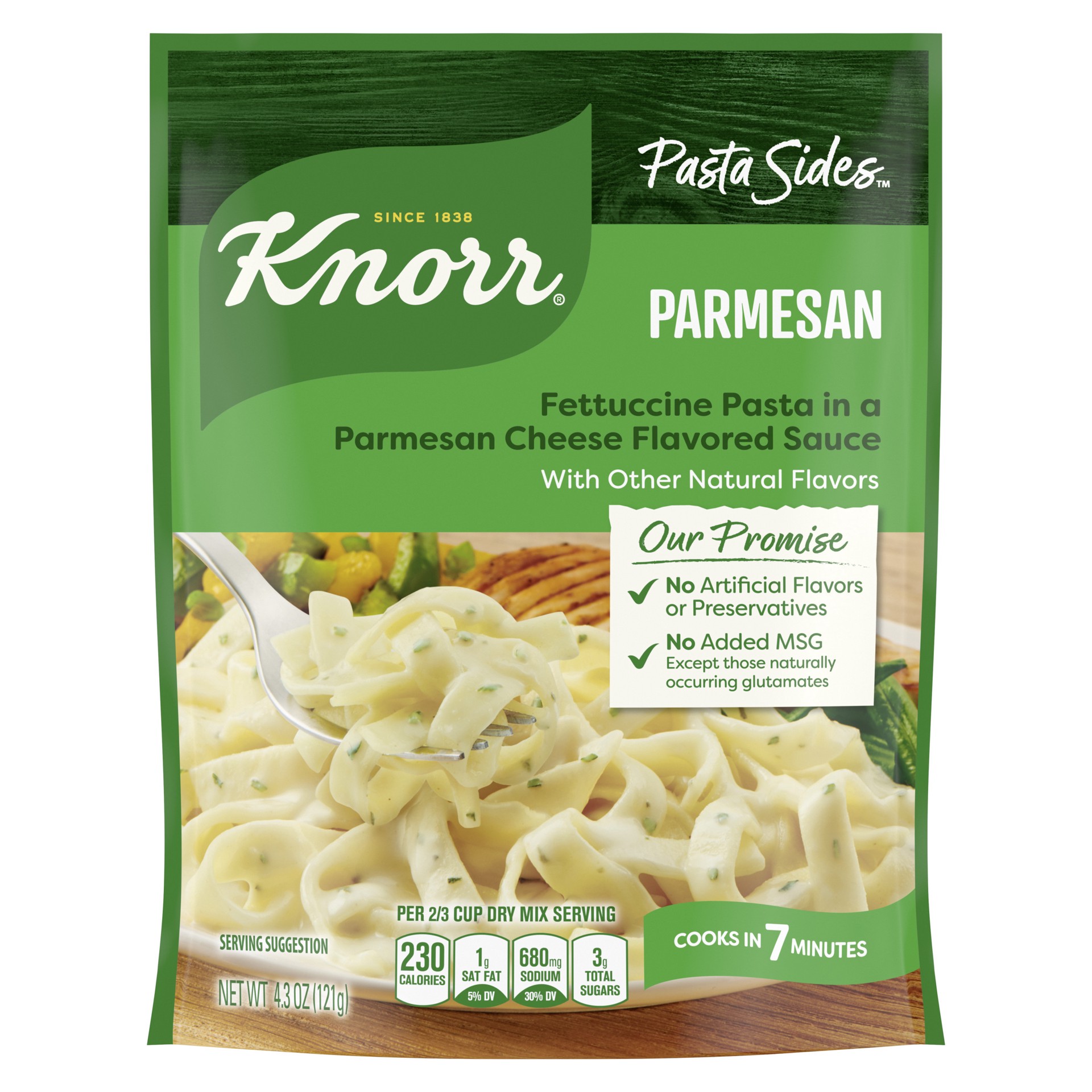 slide 1 of 5, Knorr Pasta Sides Parmesan, 4.3 oz, 4.3 oz
