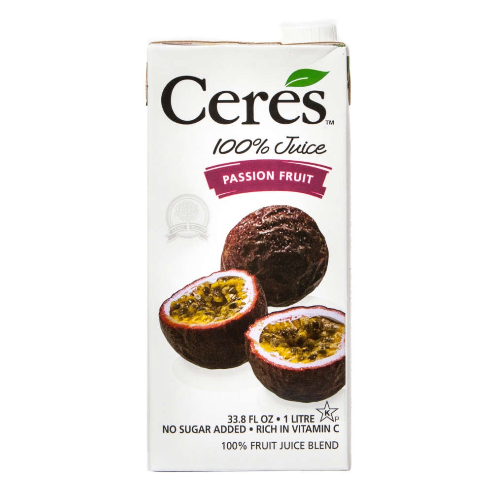 Ceres 100 Juice Blend Passion Fruit 33.8 fl oz Shipt