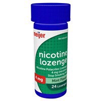 slide 19 of 29, Meijer Nicotine Lozenges, 24 ct; 4 mg