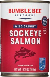 Bumble Bee Red Wild Alaska Sockey Salmon