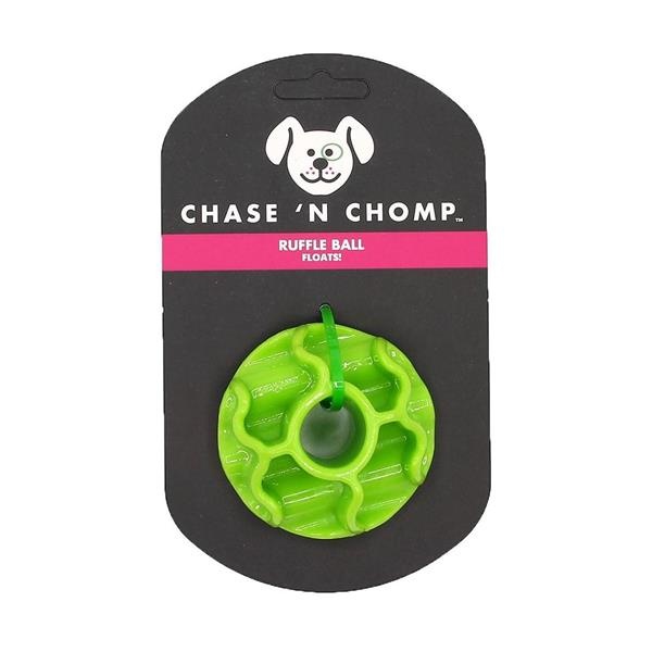 slide 1 of 1, Chase N Chomp Ruffle Ball, 1 ct