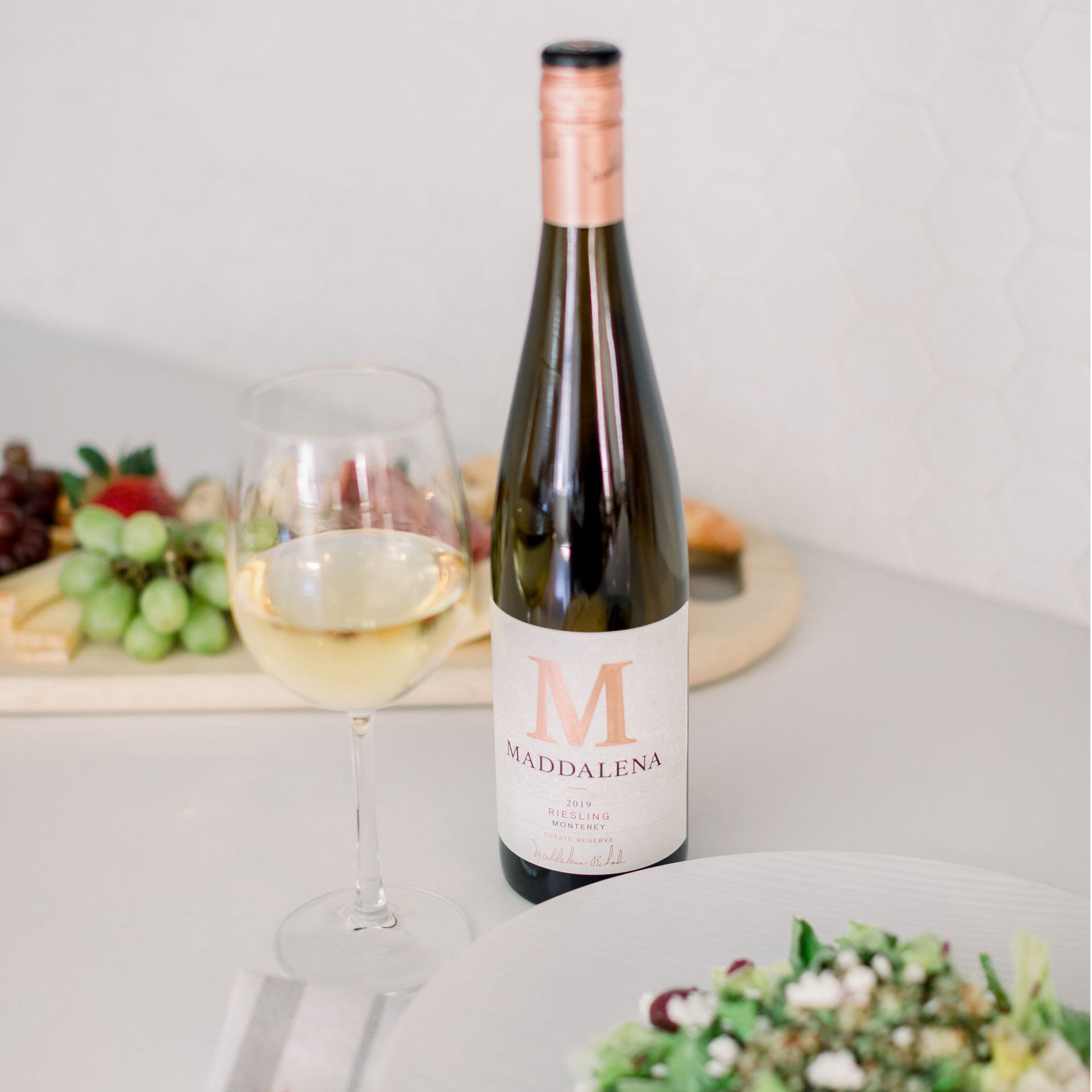 slide 5 of 8, Maddalena Riesling Monterey White Wine 750mL, 750 ml