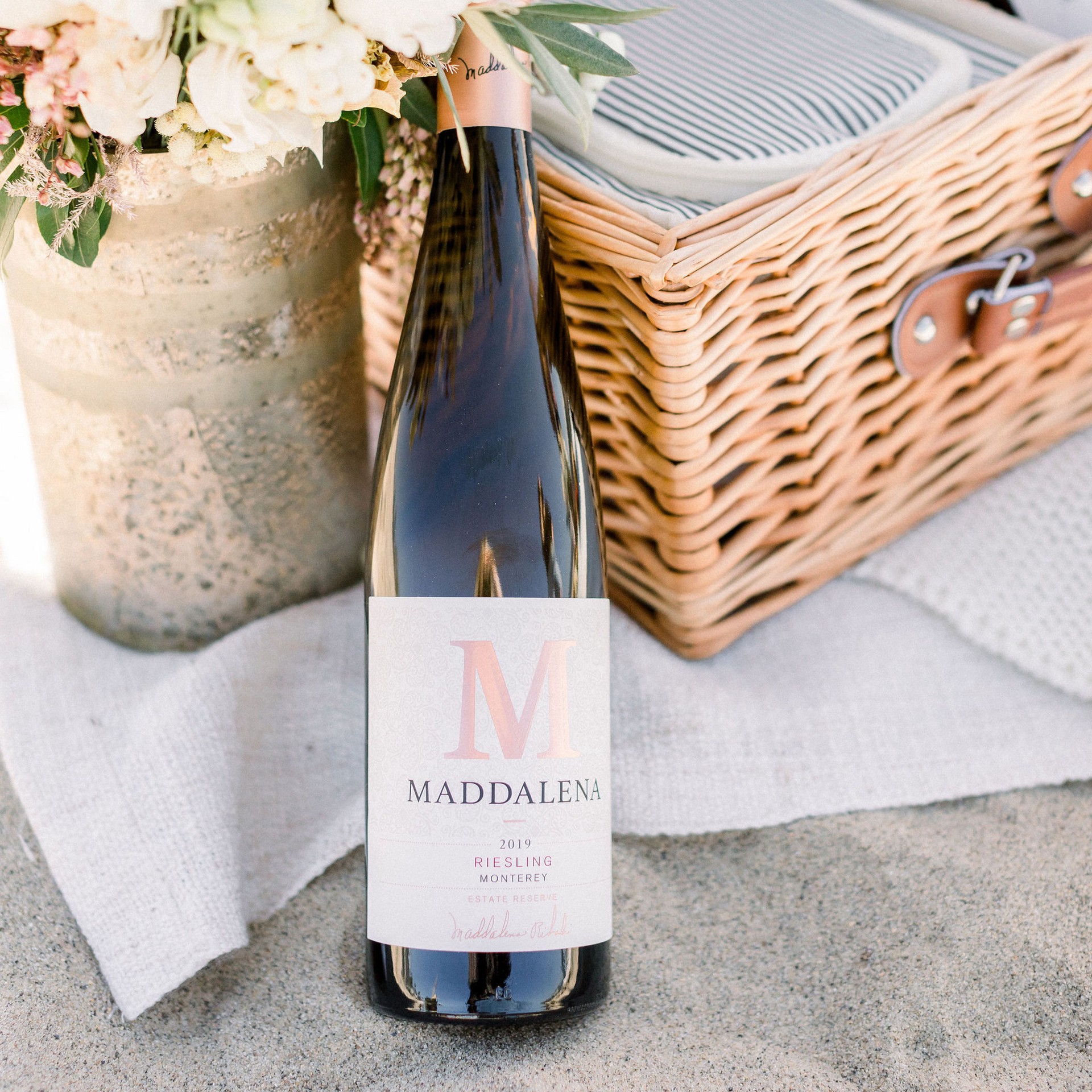 slide 4 of 8, Maddalena Riesling Monterey White Wine 750mL, 750 ml