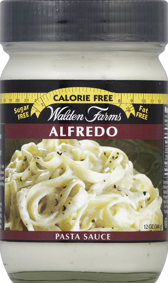 slide 2 of 2, Walden Farms Alfredo Pasta Sauce, 12 oz