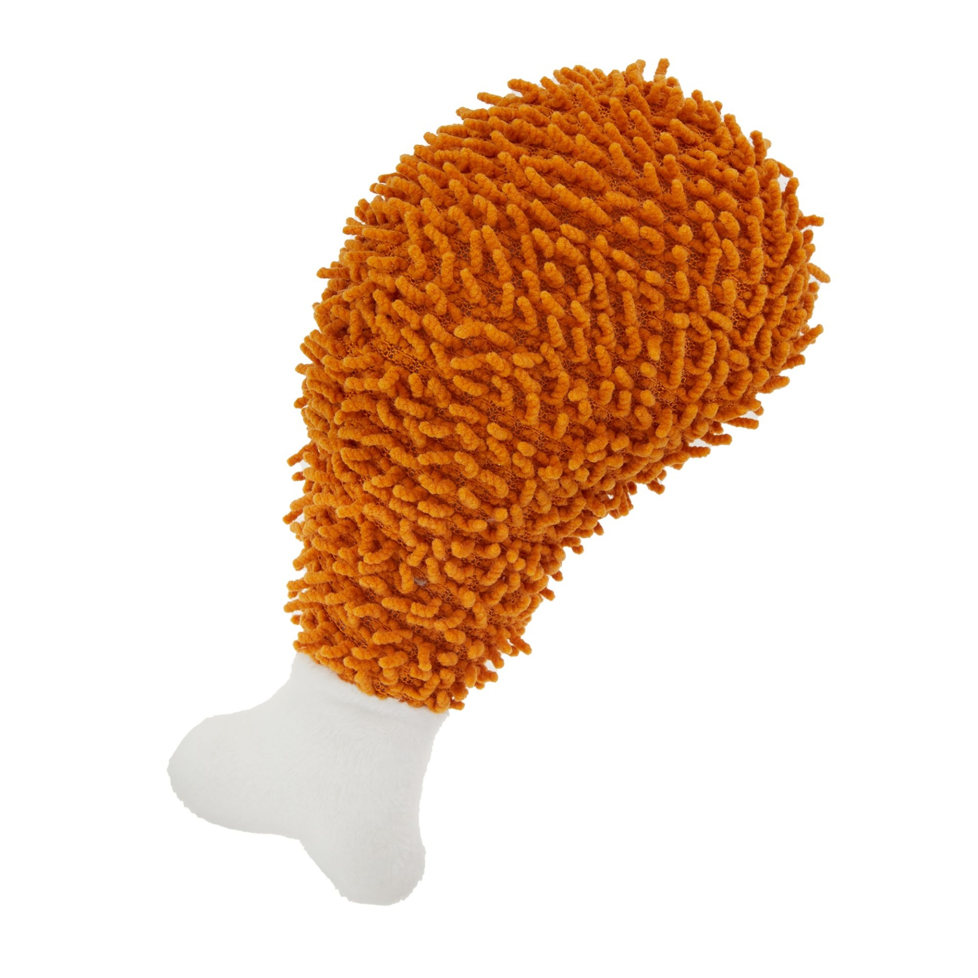 Top Paw Chicken Drum Stick Dog Toy Plush, Squeaker 1 ct Shipt