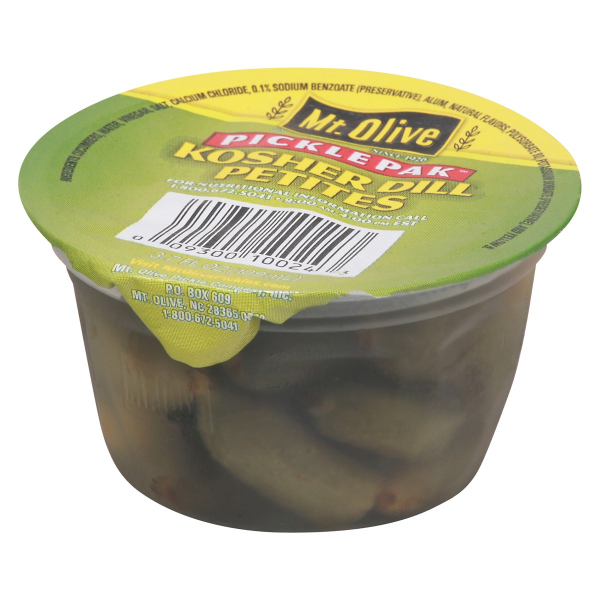 slide 9 of 10, Mt. Olive Pickle Pak Kosher Dill Petites, 3.7 oz