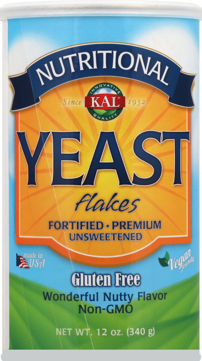 slide 4 of 7, KAL Nutritional Yeast Flakes, 12 oz