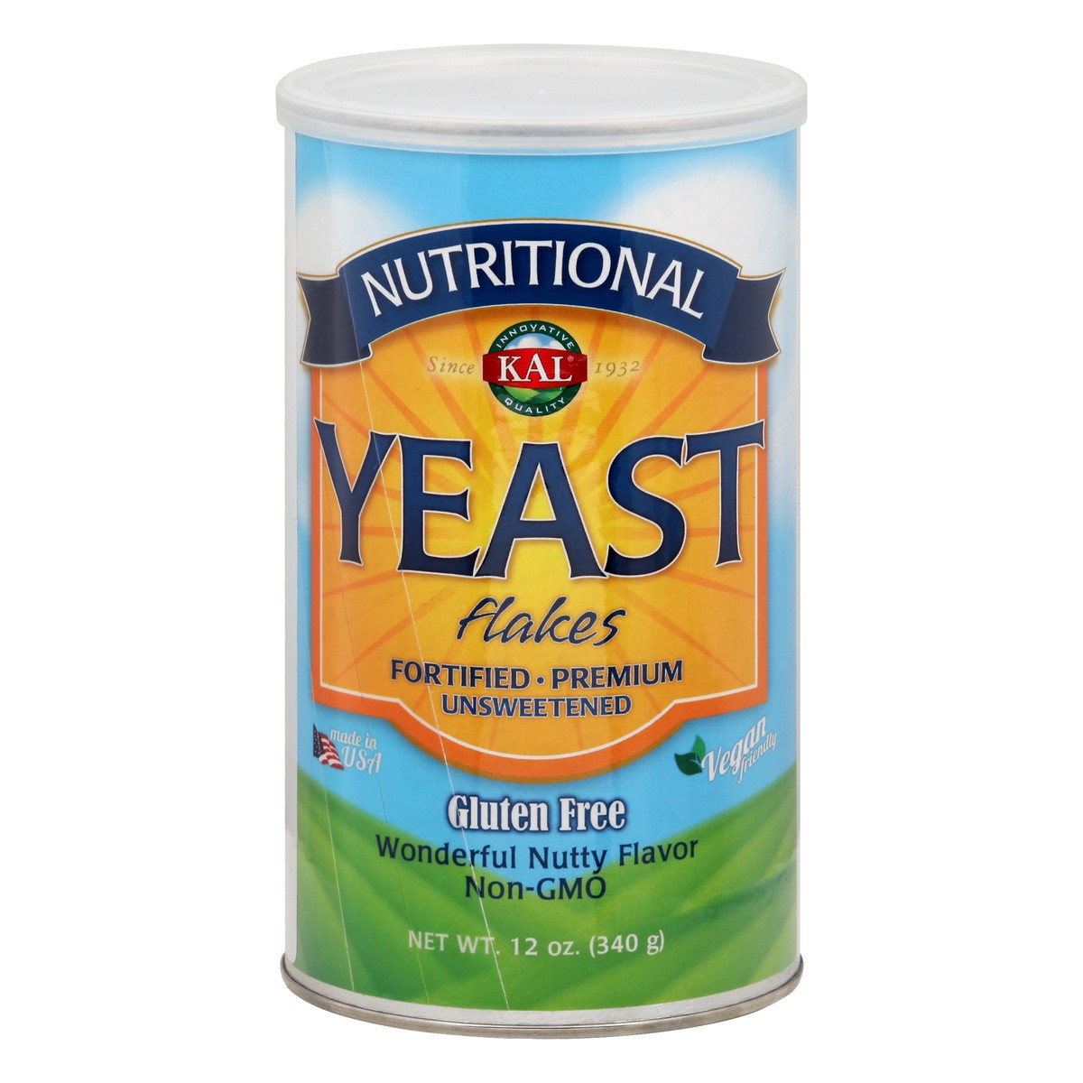slide 1 of 7, KAL Nutritional Yeast Flakes, 12 oz