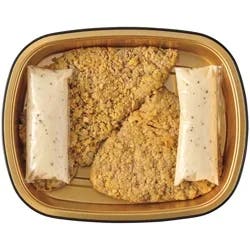 Meal Simple by H-E-B Breaded Chicken Fried Steak & Country Gravy
