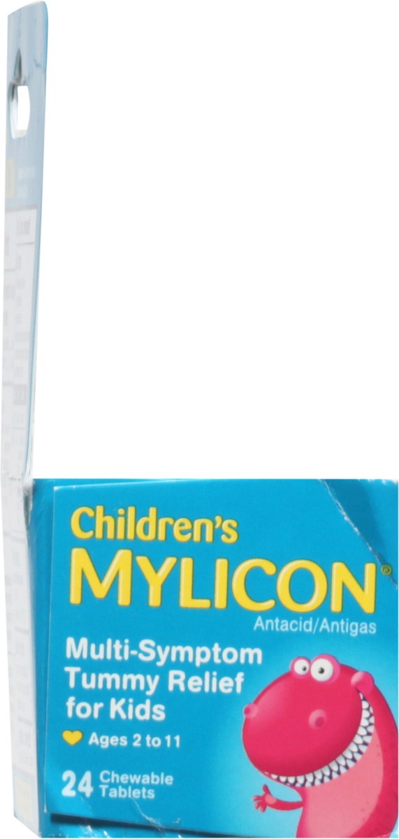 slide 6 of 10, Children's Mylicon For Kids Chewable Tablets Cherry Flavor Tummy Relief 24 ea, 24 ct