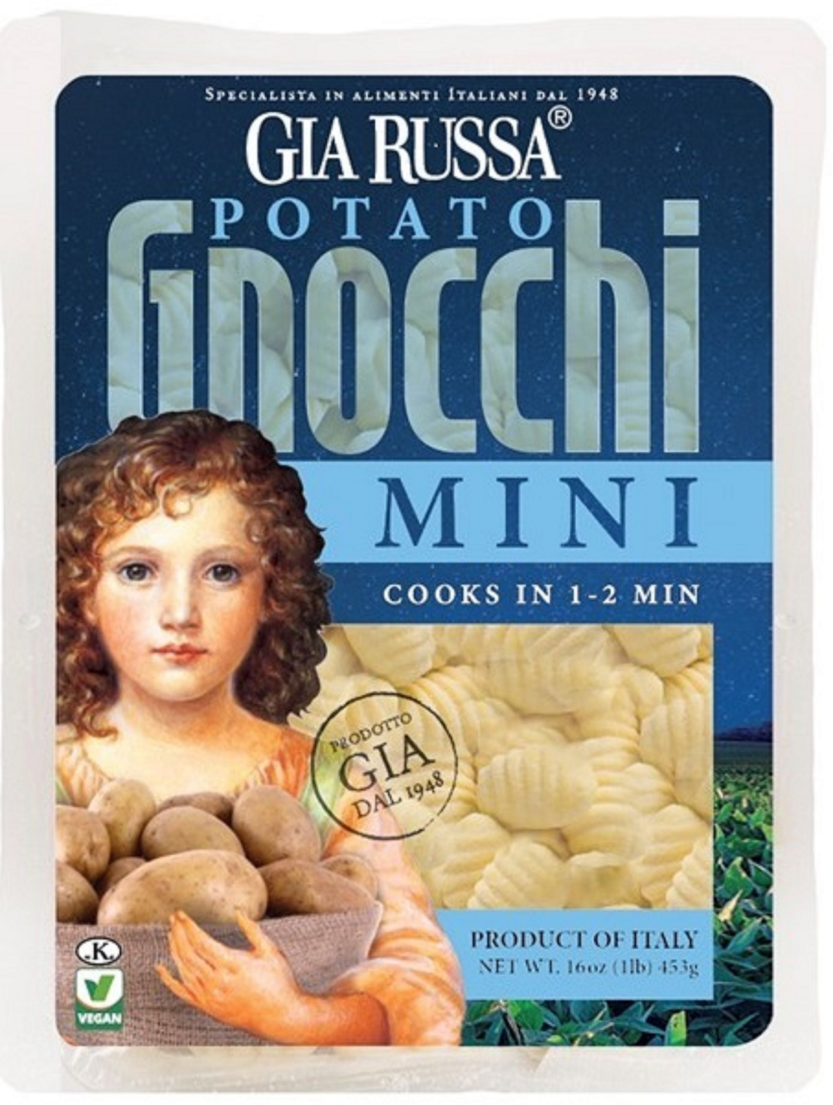 slide 1 of 5, Gia Russa Gnocchi Potato Mini, 16 oz