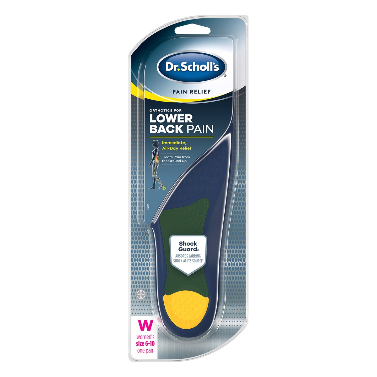 slide 1 of 5, Dr. Scholl's Hidden Arch Supports For Flats, 1 ct