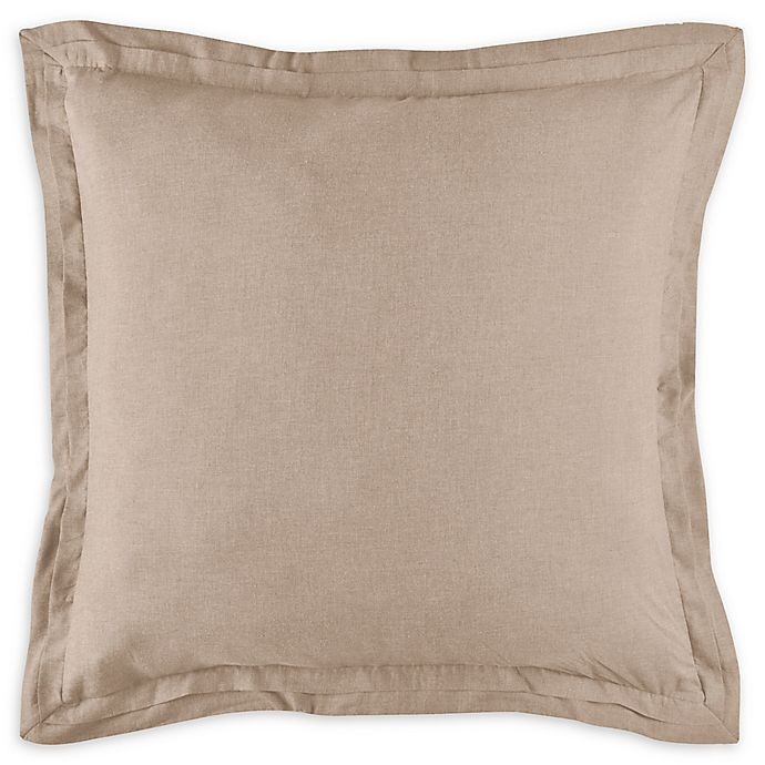 slide 1 of 1, Bridge Street Camille European Pillow Sham - Oatmeal, 1 ct