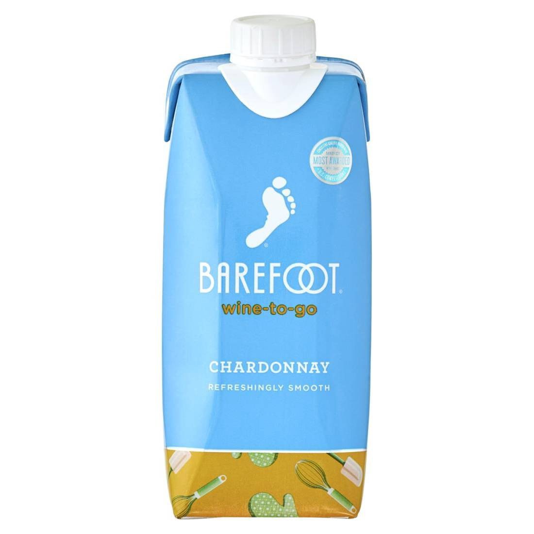 slide 1 of 8, Barefoot White Wine, 16.89 fl oz