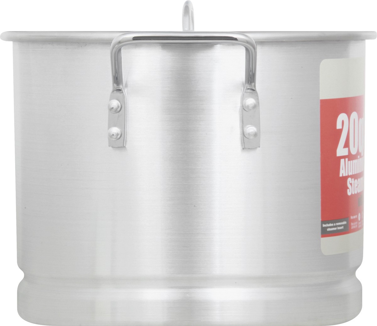 slide 6 of 11, Victoria 20 Quart with Lid Aluminum Steamer 1 ea, 1 ct