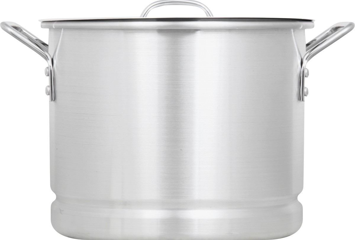 slide 7 of 11, Victoria 20 Quart with Lid Aluminum Steamer 1 ea, 1 ct