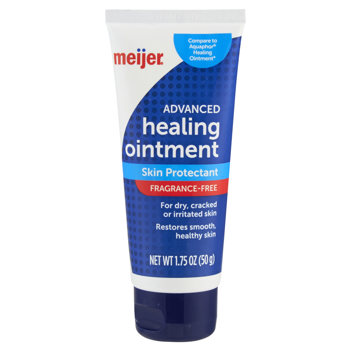 slide 1 of 5, Meijer Advanced Healing Ointment Skin Protectant, 1.75 oz