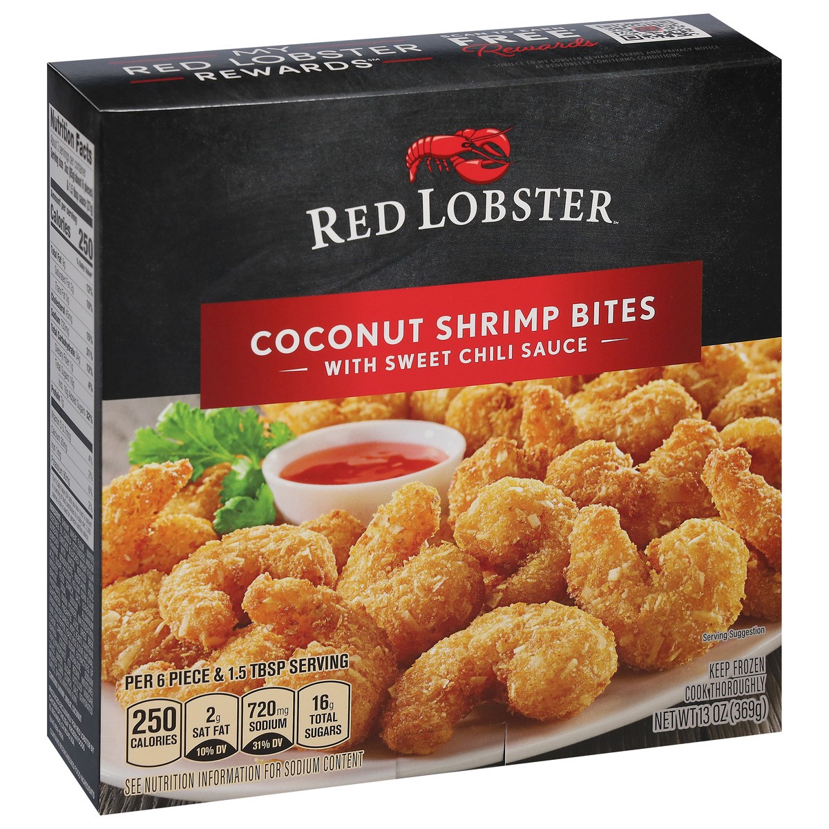 slide 2 of 9, Red Lobster Coconut Shrimp Bites, 13 oz