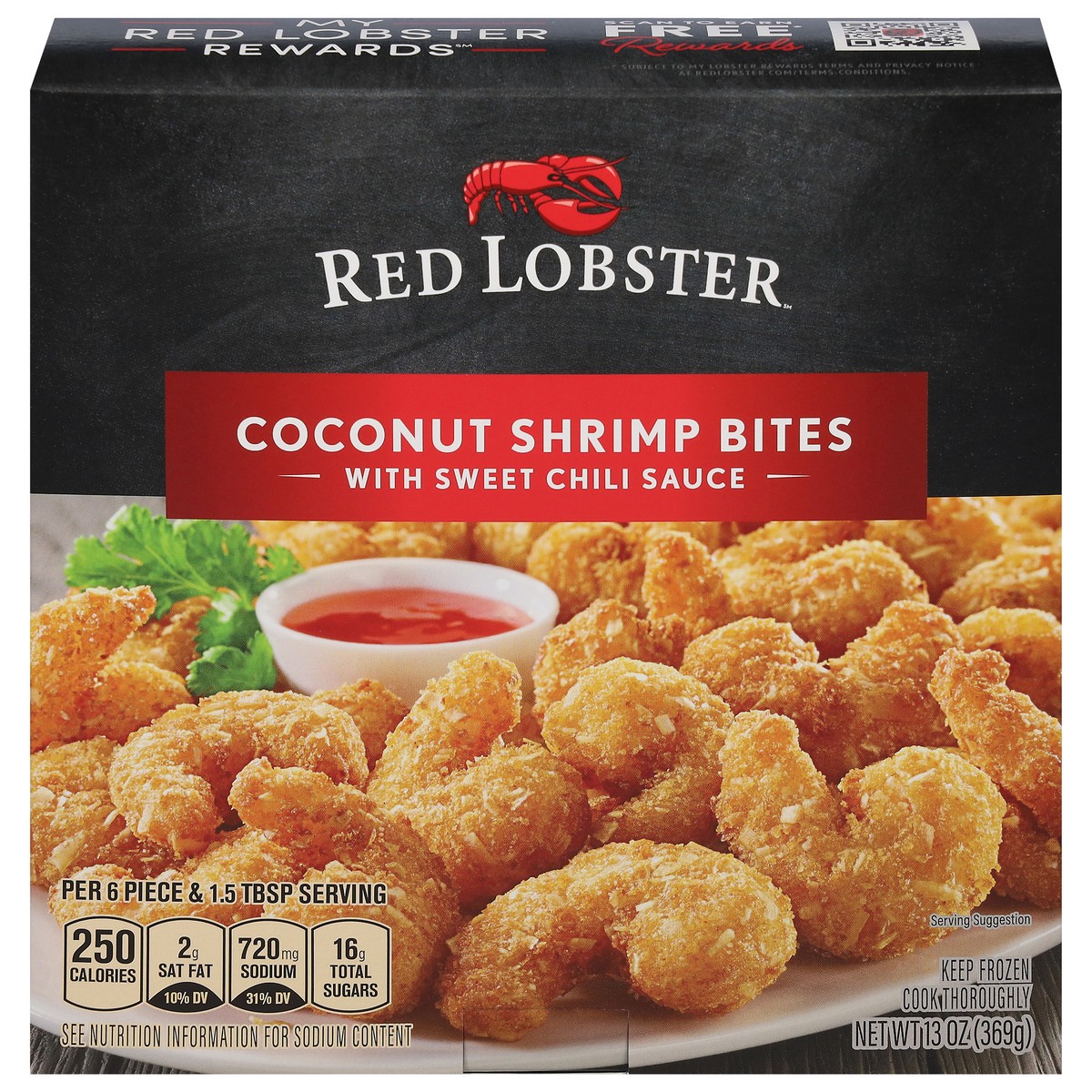 slide 1 of 9, Red Lobster Coconut Shrimp Bites 13 oz, 13 oz