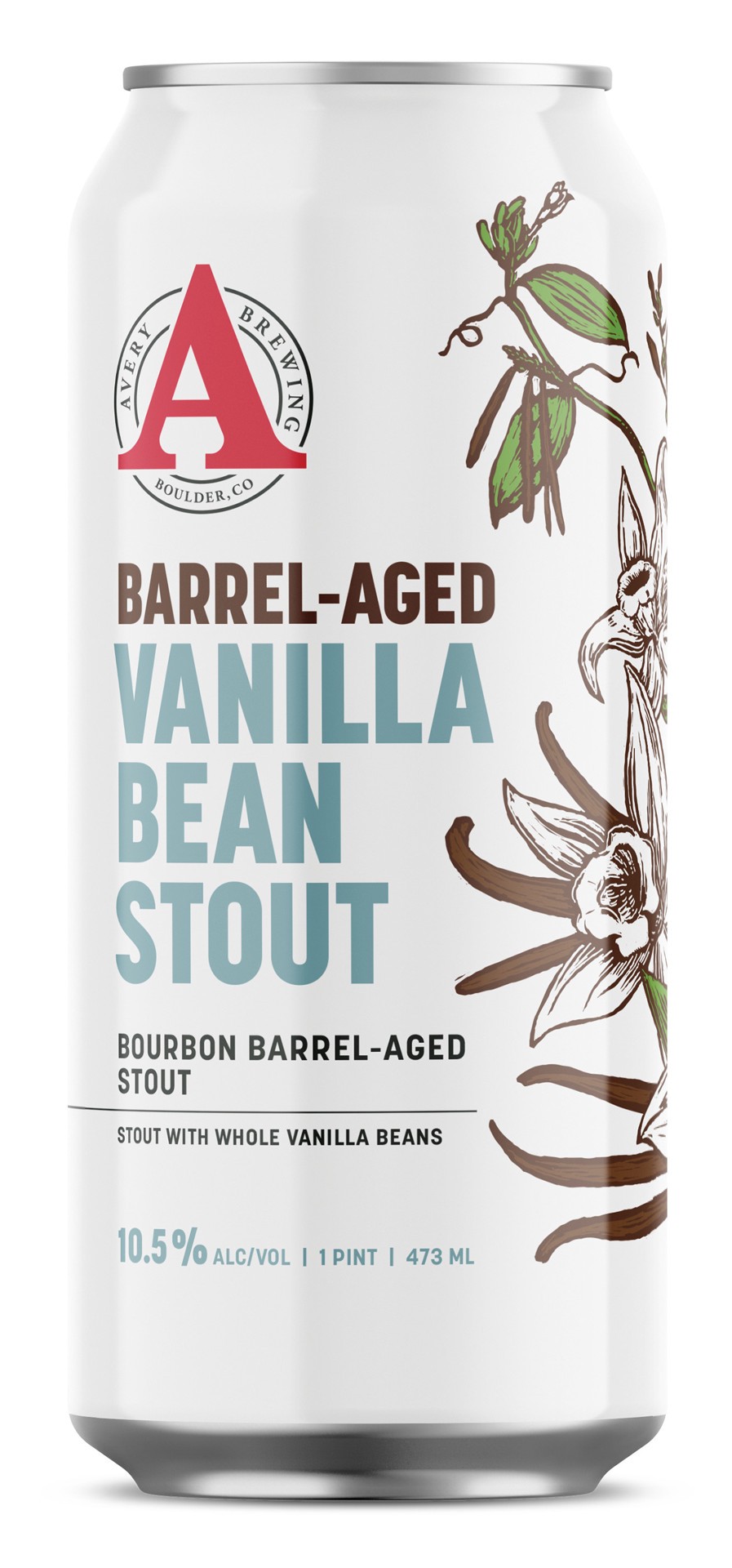 slide 1 of 1, Avery Brewing Vanilla Bean Stout - 16 fl oz Can, 16 oz