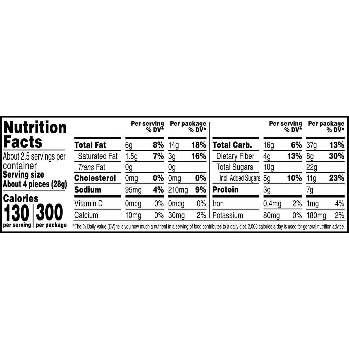 slide 4 of 6, Nut Harvest Snack Mix, 2.25 oz