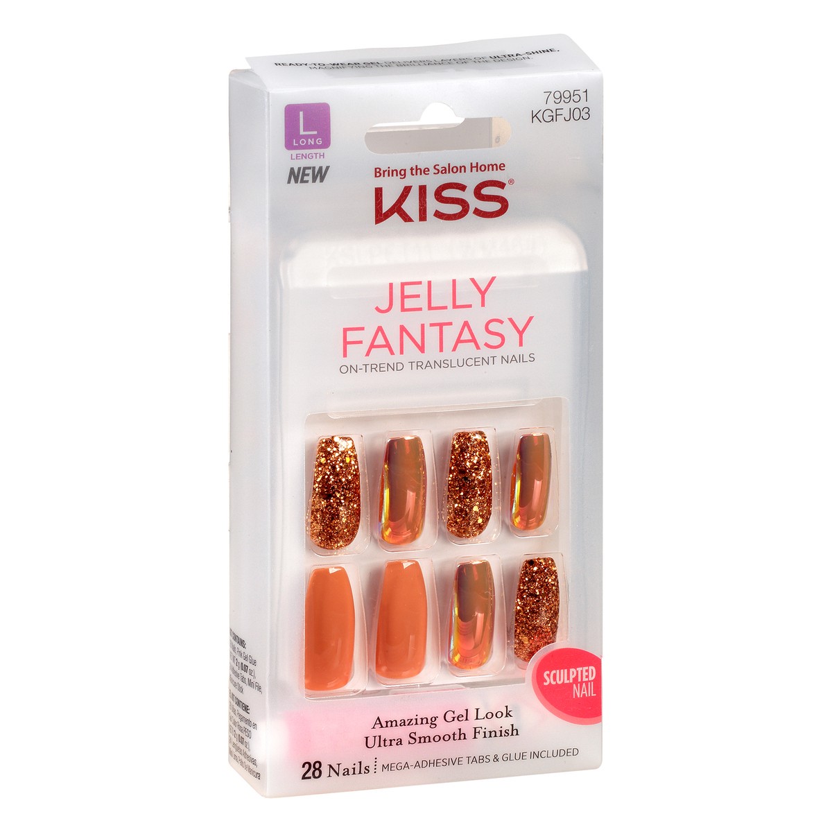 slide 6 of 12, KISS Jelly Nails Jelly Pop, 31 pc