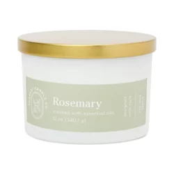 Foundry 12 Oz Frosted White Rosemary