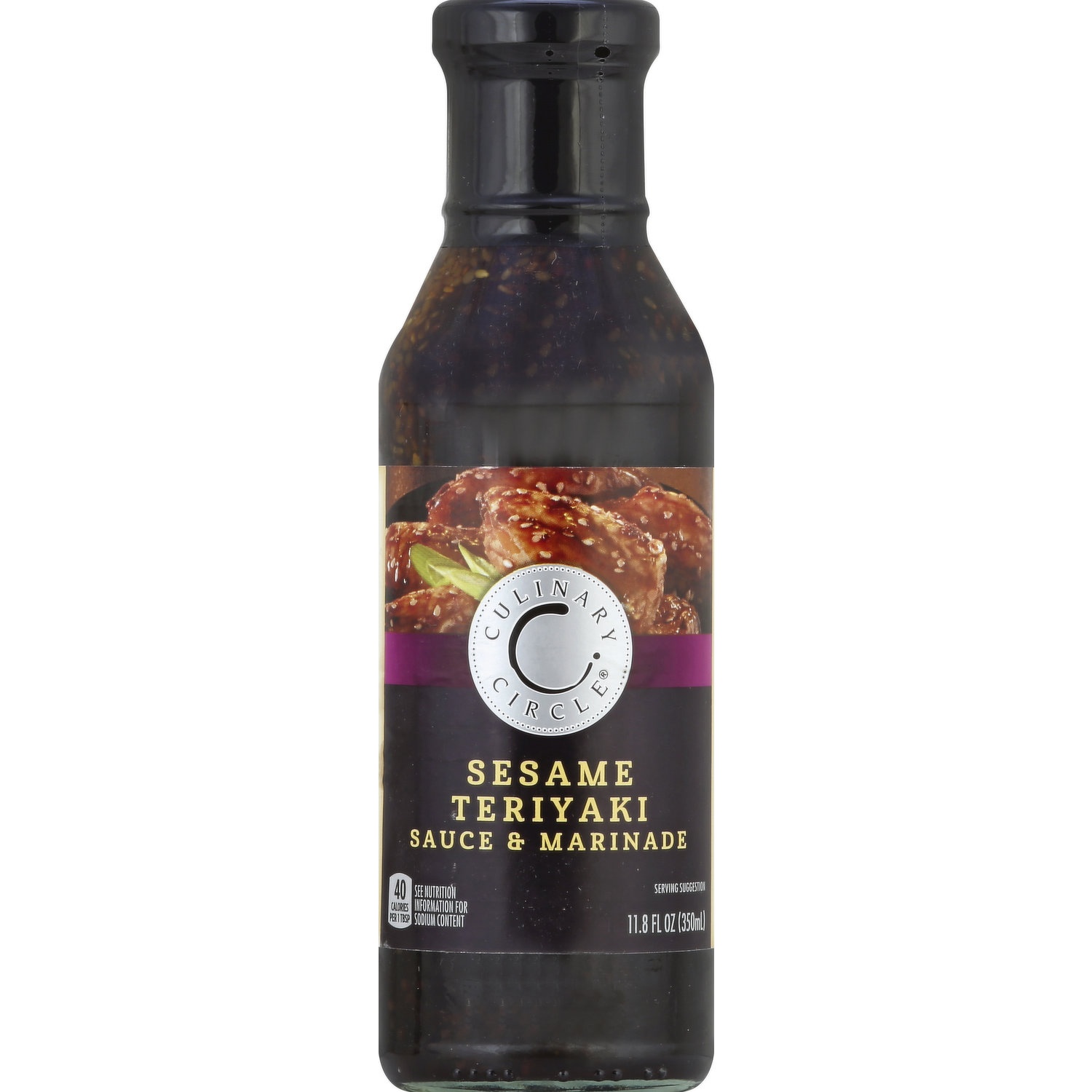 slide 1 of 6, Culinary Circle Teriyaki Sauce & Marinade, Sesame, 11.8 oz