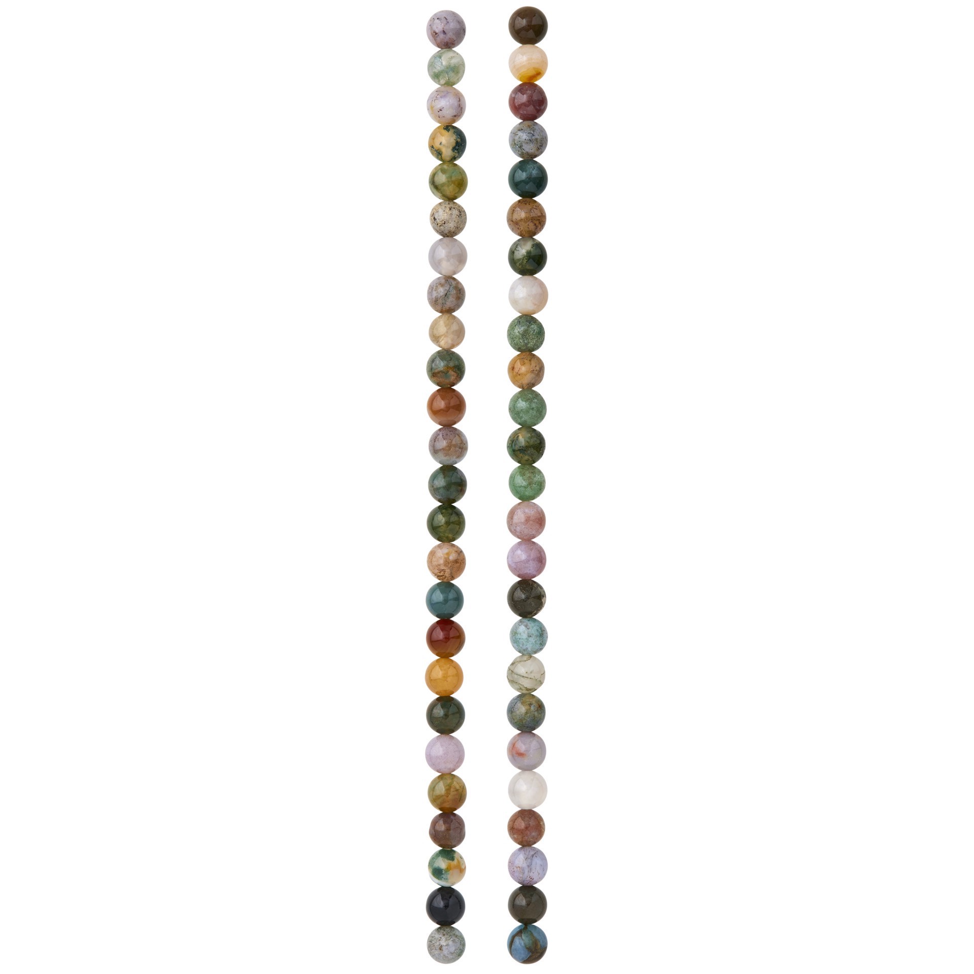 slide 3 of 3, Multicolor Round Fancy Jasper Beads, 6mm By Bead Landing, 6 mm