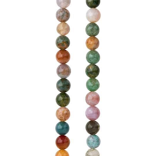 slide 1 of 3, Multicolor Round Fancy Jasper Beads, 6mm By Bead Landing, 6 mm