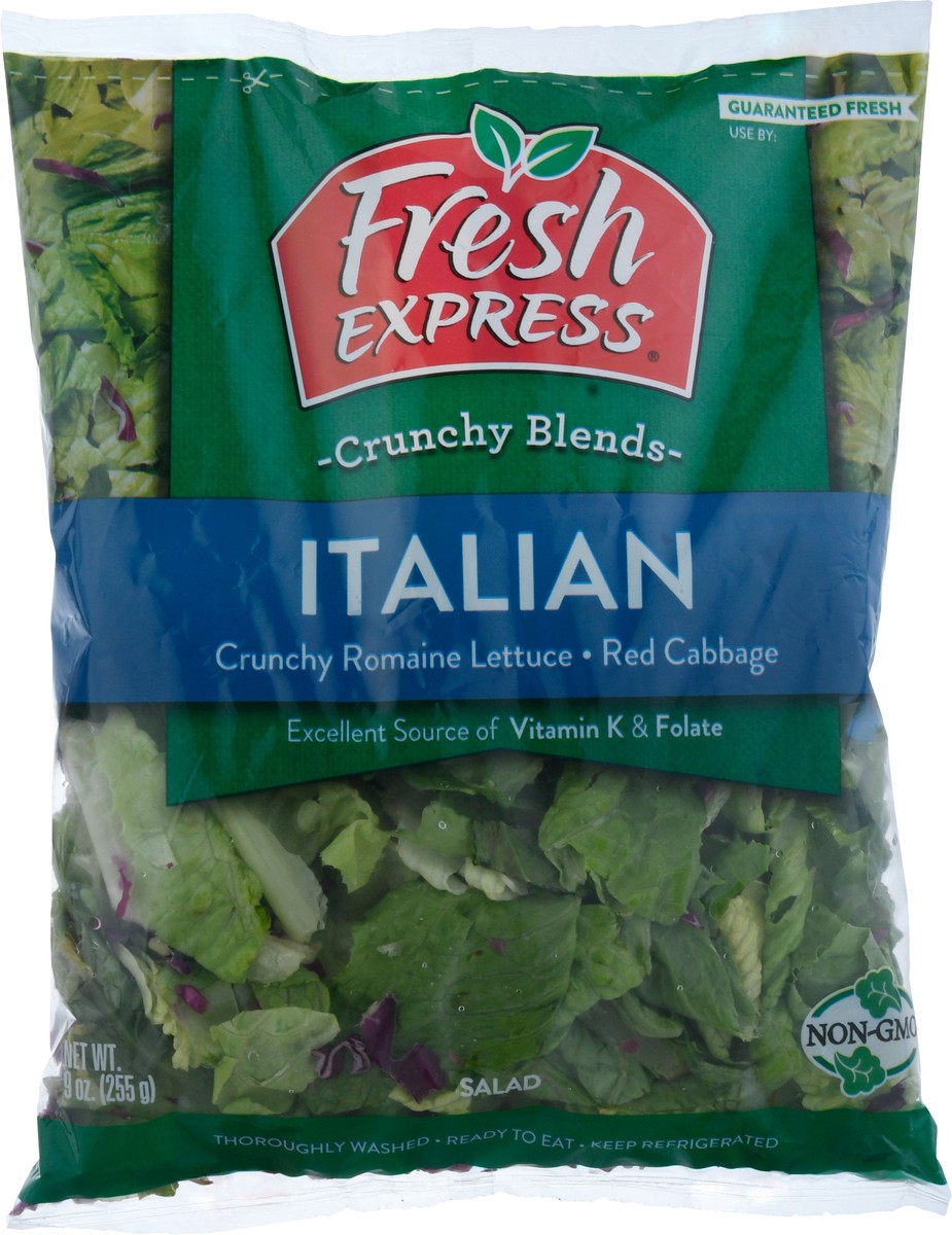 slide 5 of 14, Fresh Express Italian, 9 oz