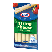 slide 10 of 17, Kraft String Cheese Mozzarella Cheese Snacks, 12 ct Sticks, 12 ct