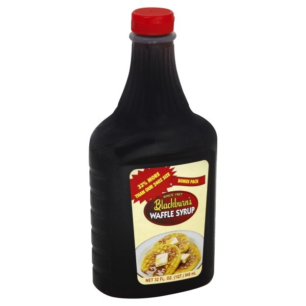 slide 1 of 2, Blackburns Syrup Waffle Syrup 32 oz, 32 oz