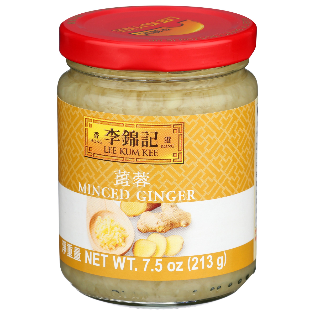 slide 1 of 5, Lee Kum Kee Minced Ginger, 7.5 oz