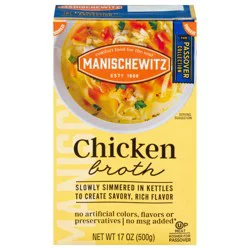 Manischewitz Chicken Broth 17 oz