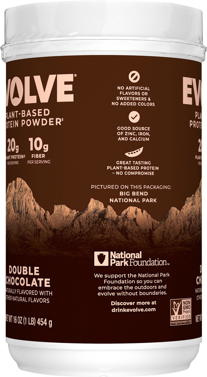 slide 5 of 7, Evolve Powder Beverage Mix, 16 oz