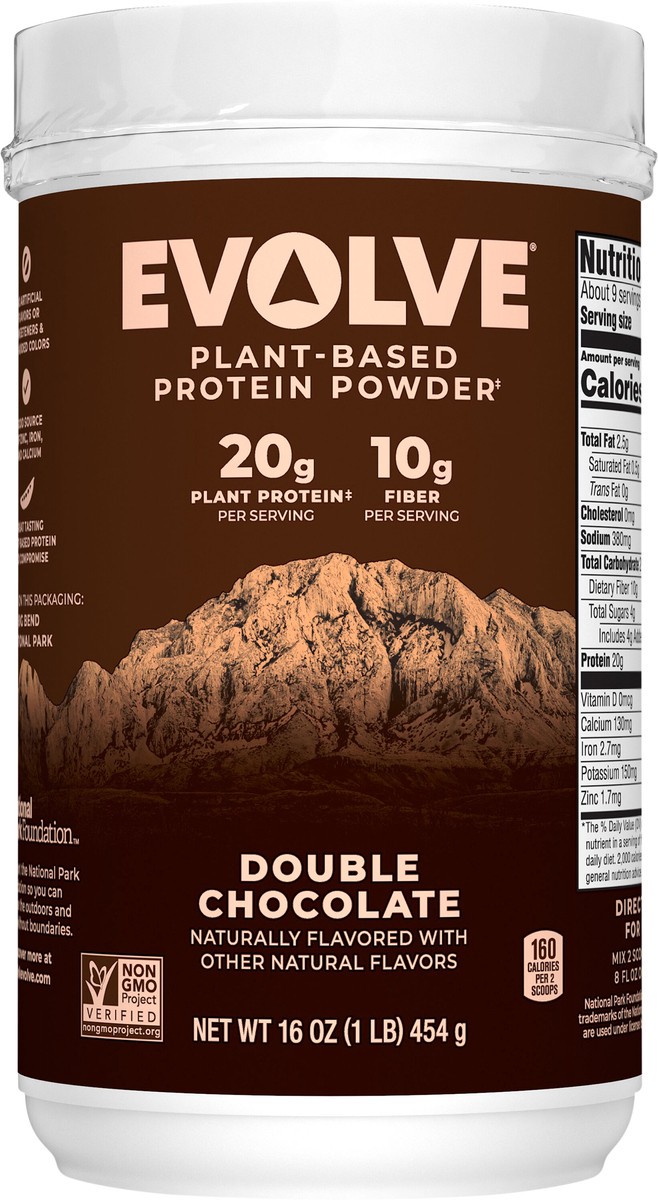 slide 3 of 7, Evolve Powder Beverage Mix, 16 oz