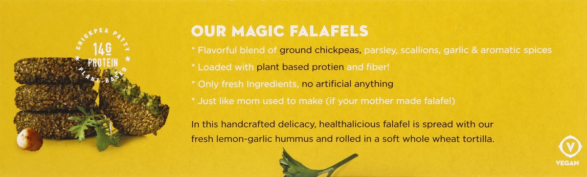 slide 9 of 9, Tadah! with Fresh Lemon-Garlic Hummus Falafel Street Wrap 7.5 oz, 7.5 oz