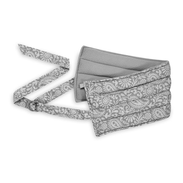 slide 1 of 4, Gaiam Relax Lower Back Wrap Grey, 1 ct