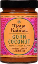 Maya Kaimal Medium Goan Coconut Indian Simmer Sauce 12.5 oz