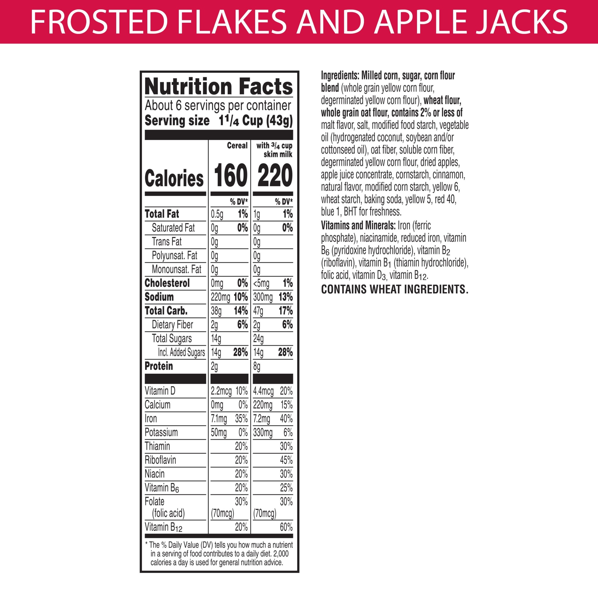 slide 3 of 4, Kellogg's Mashups Breakfast Cereal, Limited Edition, Frosted Flakes and Apple Jacks, 9.8 oz