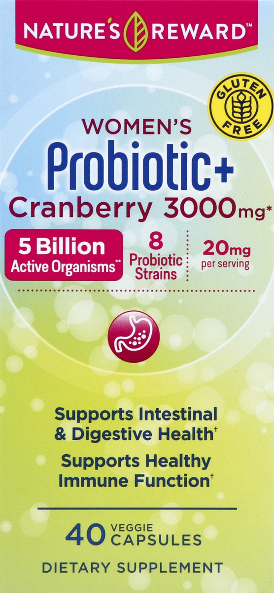 slide 1 of 5, Nature's Reward Probiotic+ 40 ea, 40 ct; 3000 mg