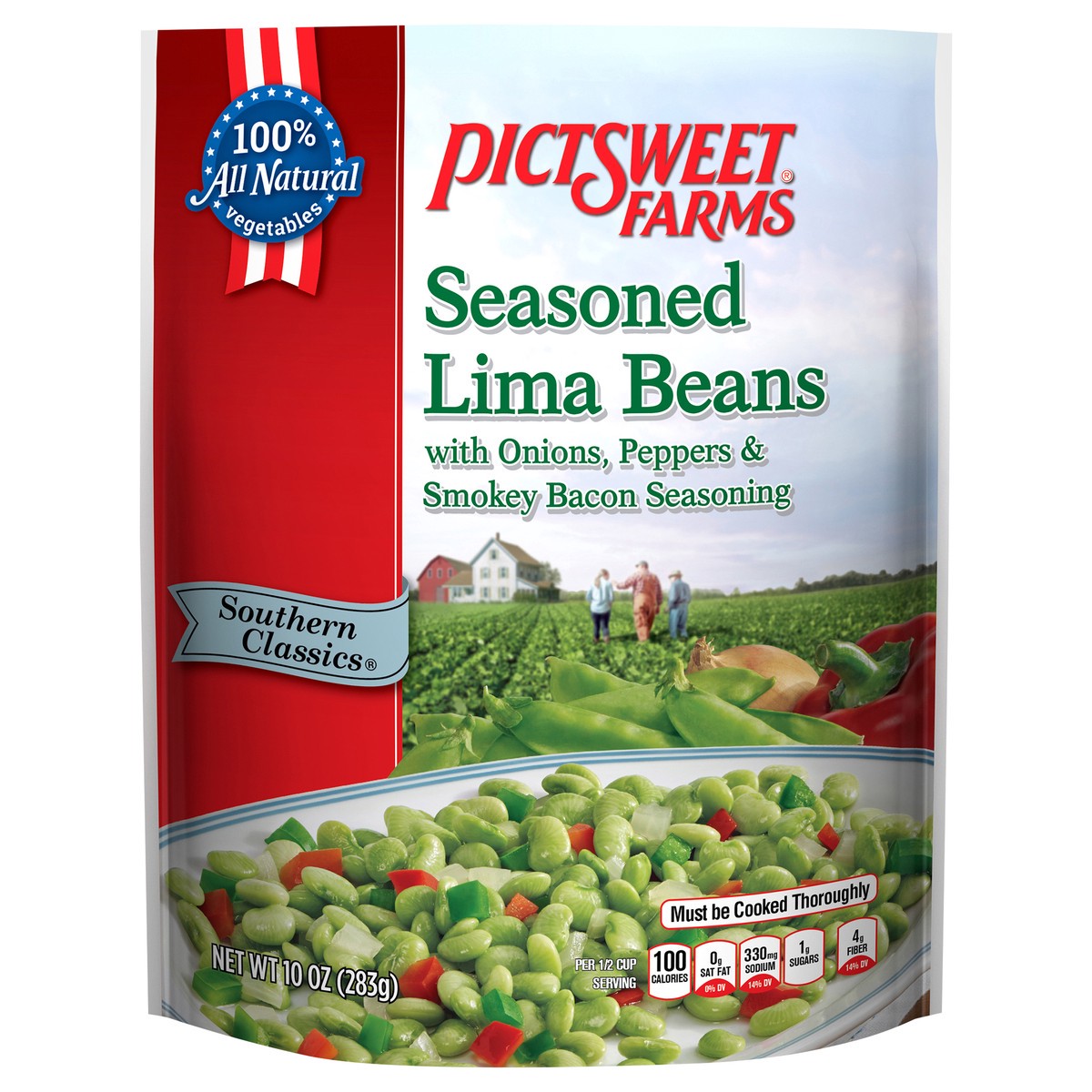 slide 1 of 3, PictSweet Lima Beans, 10 oz