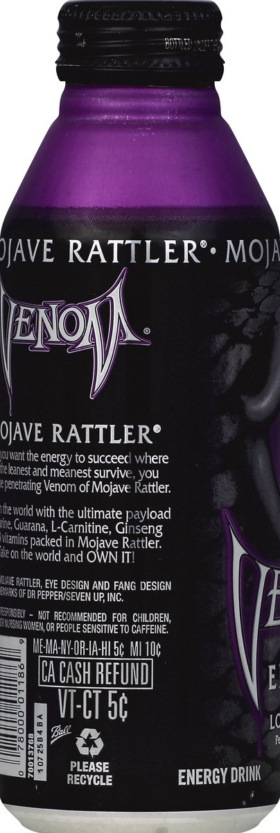 slide 2 of 4, Venom Energy Drink 16 oz, 16 oz