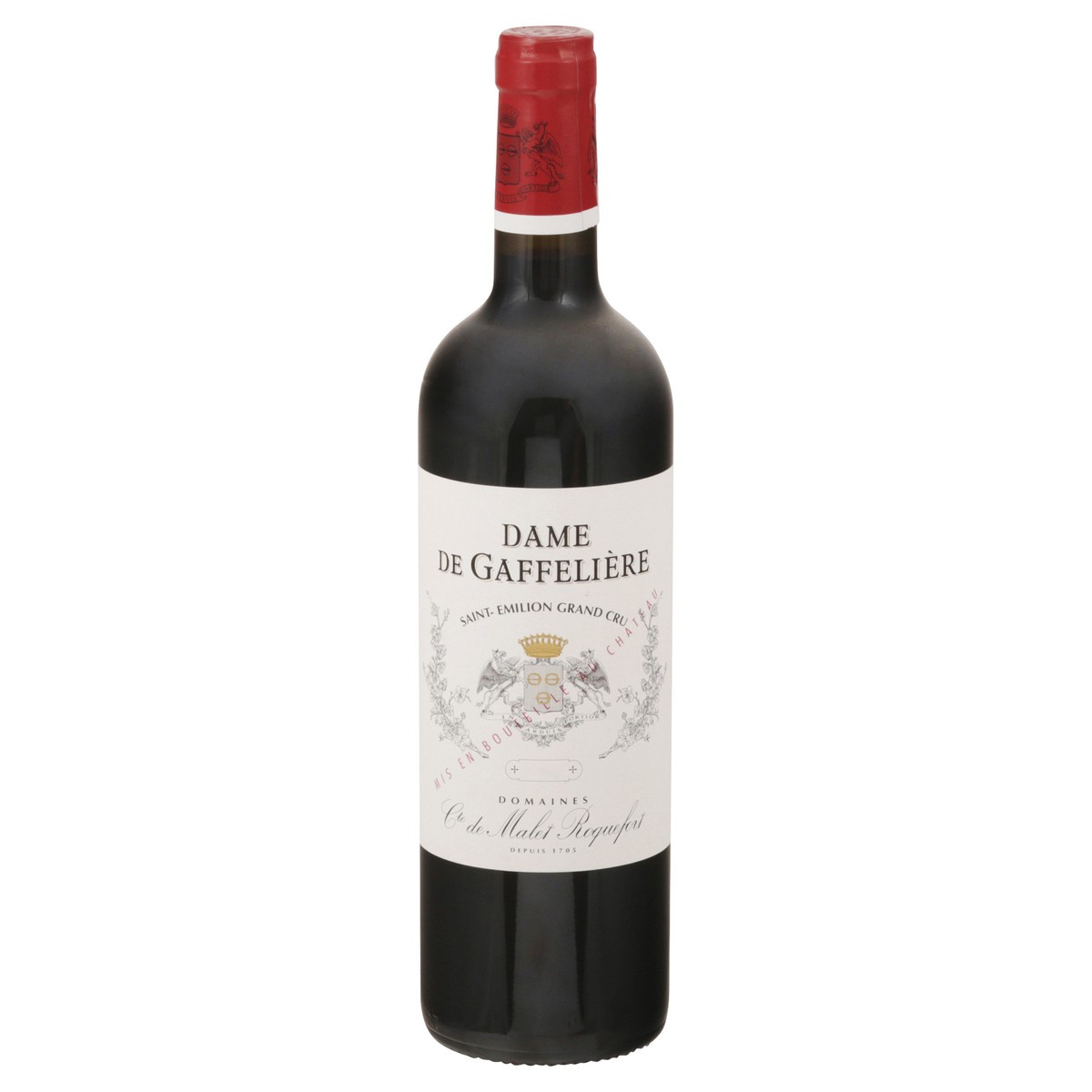 slide 10 of 12, Dame De Gaffeliere Red Wine 750 ml, 750 ml