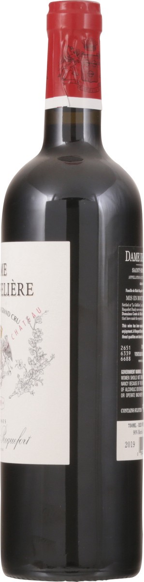 slide 5 of 12, Dame De Gaffeliere Red Wine 750 ml, 750 ml