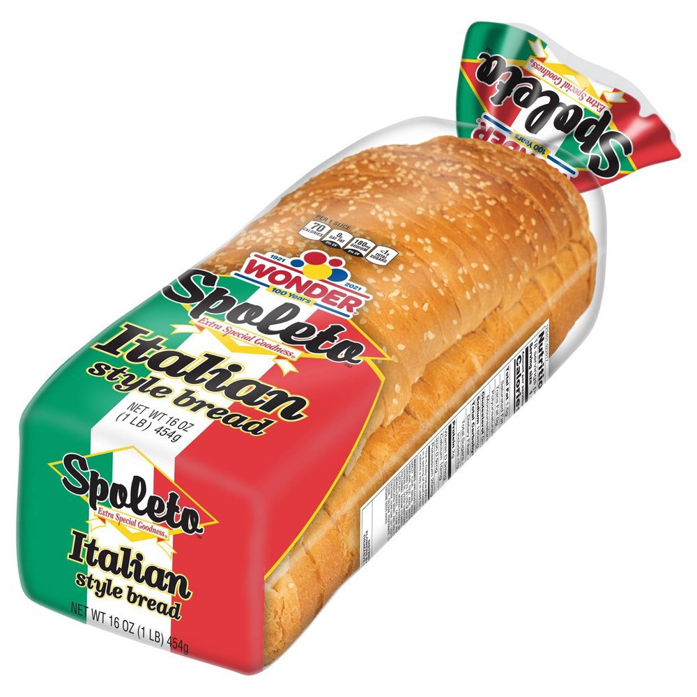 slide 8 of 13, Wonder Spoleto™ Italian Style Bread 16 oz. Loaf, 16 oz