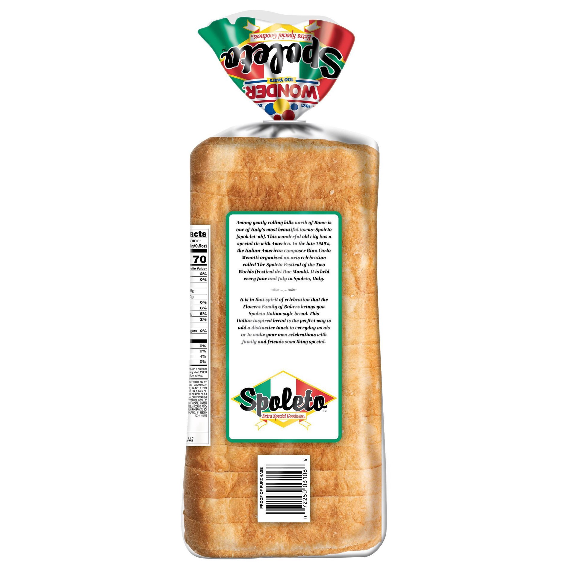 slide 11 of 13, Wonder Spoleto™ Italian Style Bread 16 oz. Loaf, 16 oz