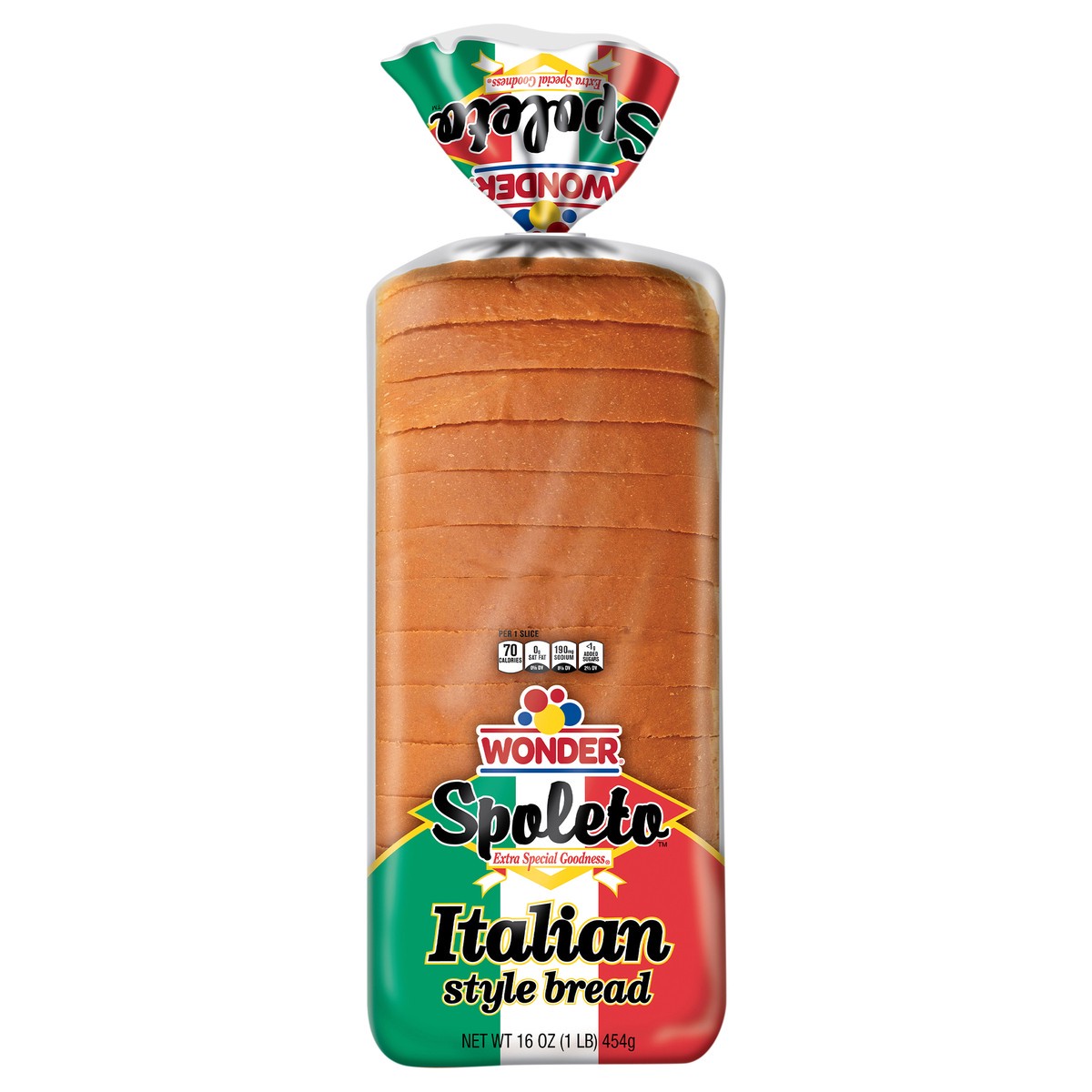 slide 1 of 13, Wonder® Spoleto™ Italian Style Bread 16 oz. Loaf, 16 oz